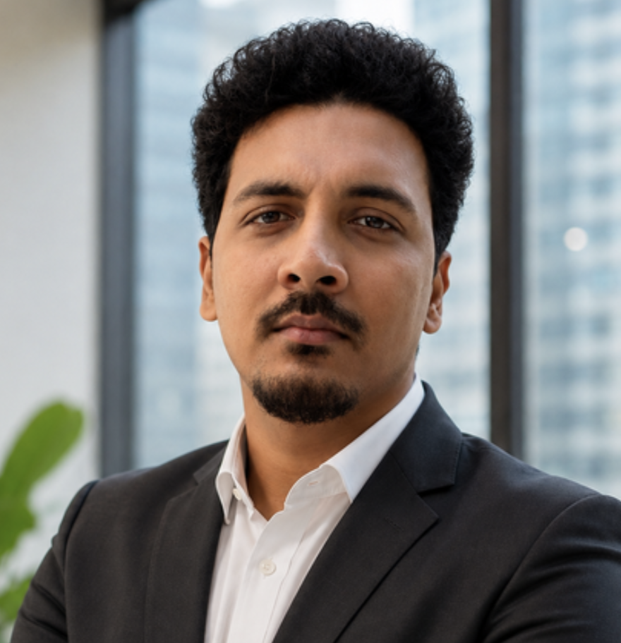Portrait of Monesh Ravi